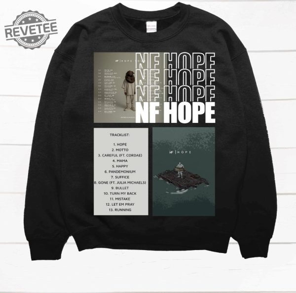 Nf Hope Album Shirt Nf Hope Tour 2024 T Shirt Nf Fan Gifts Shirt Nf Hope Graphic T Shirt Nf Rapper Shirt Unique revetee 1