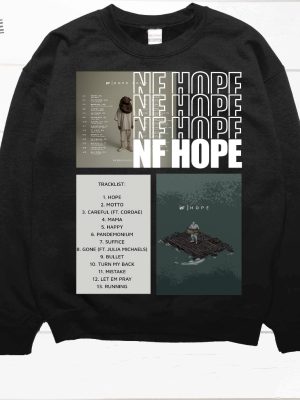 Nf Hope Album Shirt Nf Hope Tour 2024 T Shirt Nf Fan Gifts Shirt Nf Hope Graphic T Shirt Nf Rapper Shirt Unique revetee 2