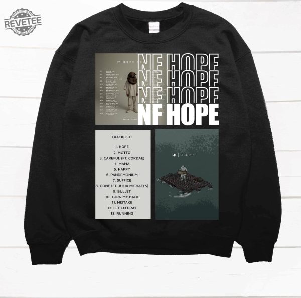 Nf Hope Album Shirt Nf Hope Tour 2024 T Shirt Nf Fan Gifts Shirt Nf Hope Graphic T Shirt Nf Rapper Shirt Unique revetee 2