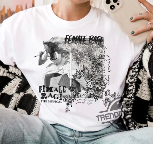 Female Rage The Musical Shirt Taylor Swift Eras Tour TTPD T Shirt trendingnowe.com 1