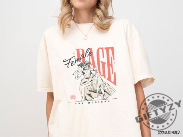 Female Rage The Musical Eras Concert Shirt Ttpd Swiftie Fan Gift giftyzy 1
