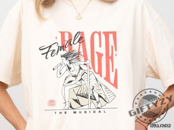 Female Rage The Musical Eras Concert Shirt Ttpd Swiftie Fan Gift giftyzy 2