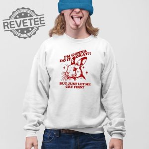 Im Gonna Do It Okay But Just Let Me Cry First T Shirt Unique Im Gonna Do It Okay But Just Let Me Cry First Hoodie revetee 4