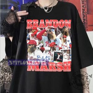 Brandon March 90S Vintage Baseball Shirt Bootleg Tee Vintage Design Graphic Tee 90S Sweatshirt Hoodie Gift giftyzy 3