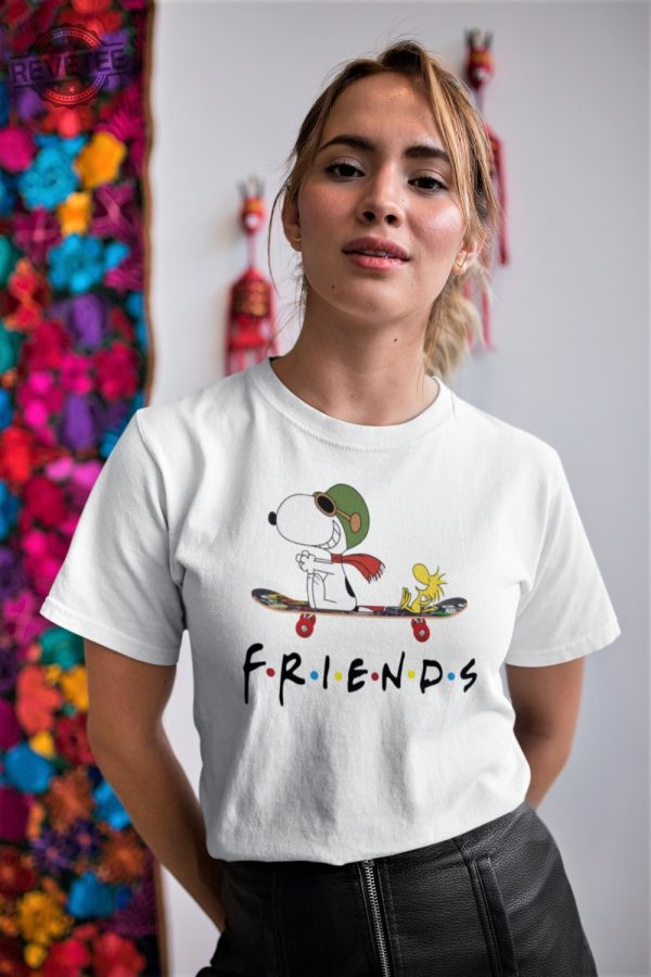 Snoopy Friend Inspired T Shirt Womens revetee 1