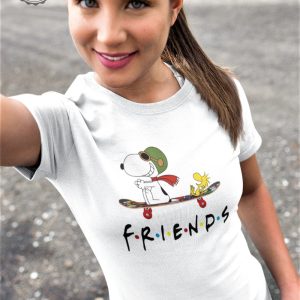 Snoopy Friend Inspired T Shirt Womens revetee 2