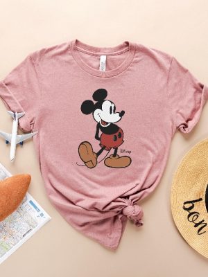 Disney Classic Mickey Mouse Pose Shirt Mickey Shirt Disneyland Holiday Vacation Shirt Disney Retro Shirt Unique revetee 2