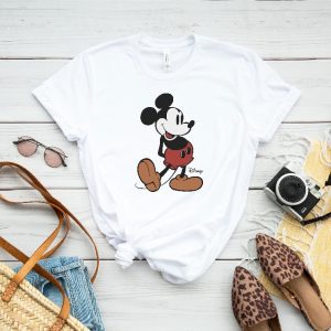 Disney Classic Mickey Mouse Pose Shirt Mickey Shirt Disneyland Holiday Vacation Shirt Disney Retro Shirt Unique revetee 3