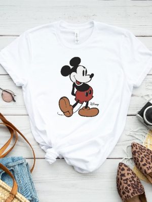 Disney Classic Mickey Mouse Pose Shirt Mickey Shirt Disneyland Holiday Vacation Shirt Disney Retro Shirt Unique revetee 3