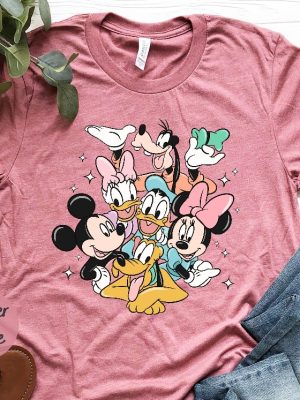 Disney Characters Shirts Matching Disney Shirts Mickey Friends Disney Family Shirt Mickey And His Friends Shirt Unique revetee 2 2