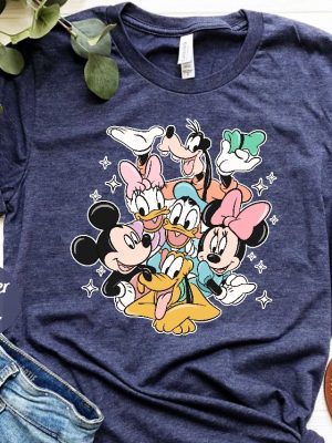 Disney Characters Shirts Matching Disney Shirts Mickey Friends Disney Family Shirt Mickey And His Friends Shirt Unique revetee 3 2