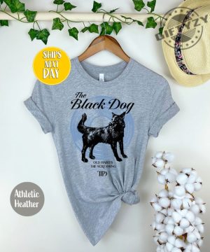 The Black Dog Tortured Poets Department Old Habits Die Screaming Shirt giftyzy 5