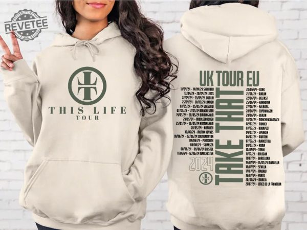 In The Style Of Take That Unofficial Unbranded Inspired Concert Tour 2024 Female Women T Shirt Tour Shirt 2024 For Fans Unique revetee 1