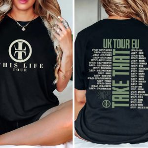 In The Style Of Take That Unofficial Unbranded Inspired Concert Tour 2024 Female Women T Shirt Tour Shirt 2024 For Fans Unique revetee 3
