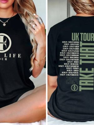 In The Style Of Take That Unofficial Unbranded Inspired Concert Tour 2024 Female Women T Shirt Tour Shirt 2024 For Fans Unique revetee 3