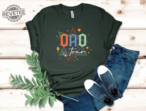Dad Tour Shirt Fathers Day 2024 Shirt Fatherhood Tour Shirt Daddy Shirt Cool Dad Tee Fathers Day Gift Happy Fathers Day Unique revetee 1