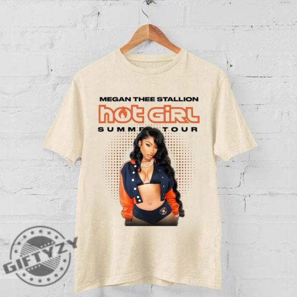 Megan Thee Stallion Hot Girl Summer Tour 2024 90S Shirt giftyzy 1