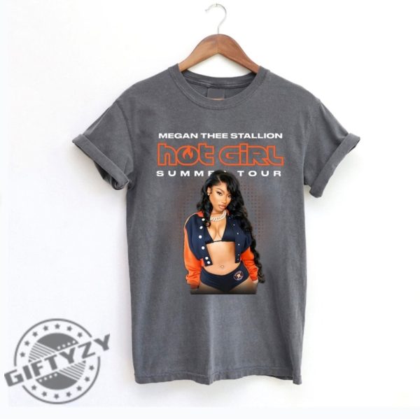 Megan Thee Stallion Hot Girl Summer Tour 2024 90S Shirt giftyzy 2