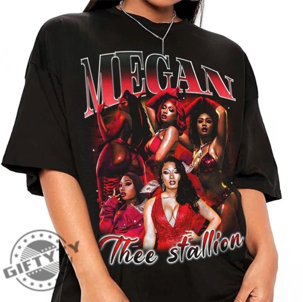 Limited Megan Thee Stallion Shirt Tour 2024 Vintage Megan Thee Stallion 90S Shirt Rapper Megan Thee Stallion Tour 2024 Clothing
