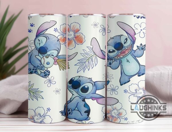 40 oz disney lilo and stitch tumbler cup top rated stitch skinny stainless steel tumbler laughinks 1