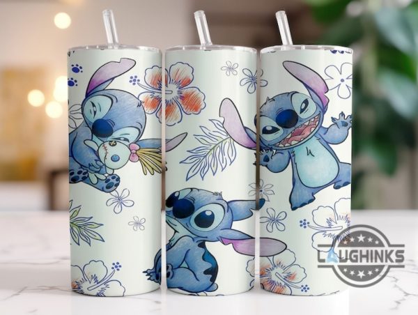 40 oz disney lilo and stitch tumbler cup top rated stitch skinny stainless steel tumbler laughinks 2