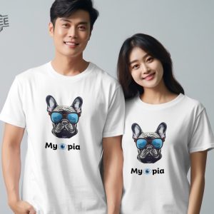 Custom Funny Dog Myopia T Shirt Hilarious Dog Shirt Perfect For Pet Lovers Woof Approved Unique revetee 2