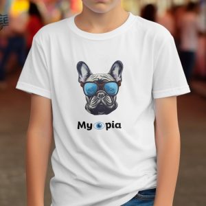 Custom Funny Dog Myopia T Shirt Hilarious Dog Shirt Perfect For Pet Lovers Woof Approved Unique revetee 4