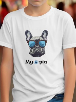 Custom Funny Dog Myopia T Shirt Hilarious Dog Shirt Perfect For Pet Lovers Woof Approved Unique revetee 4