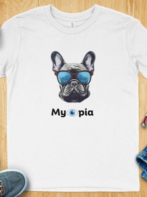 Custom Funny Dog Myopia T Shirt Hilarious Dog Shirt Perfect For Pet Lovers Woof Approved Unique revetee 5