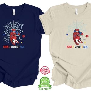 Funny Marvel Spiderman Shirt Heeler Family Shirt Toddler Funny Shirt Cute Toddler Shirts Spiderman Shirts Spidey Gift For Her Unique revetee 2