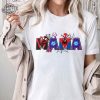Personalized Spider Mama Hero Squad T Shirt Customized Spider Mom Animated Theme Sweatshirt Mothers Day Gift Unique revetee 1