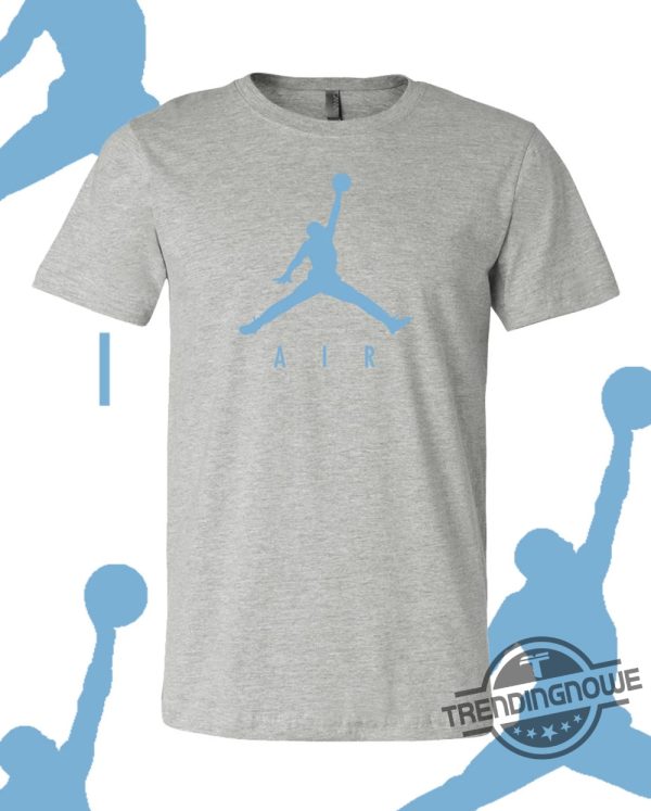 Jordan Air Unc Blue Logo Shirt trendingnowe 3