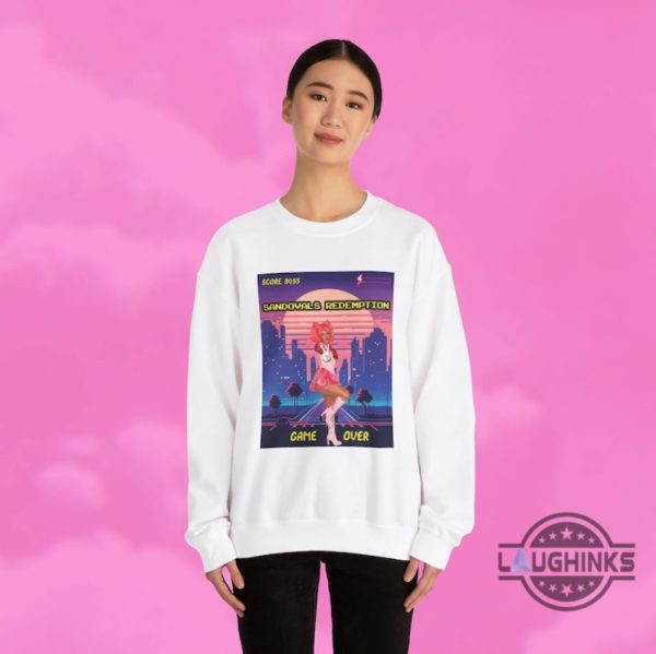 vanderpump rules ariana madix shirt final boss sandovals redemption game over crewneck tee ultimate power style laughinks 1