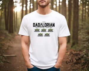 Custom Star Wars Dadalorian Shirt With Kids Names For Fathers Day Star Wars Dad Shirt Personalized Dad Shirt Baby Yoda Kid Name Gift giftyzy 2