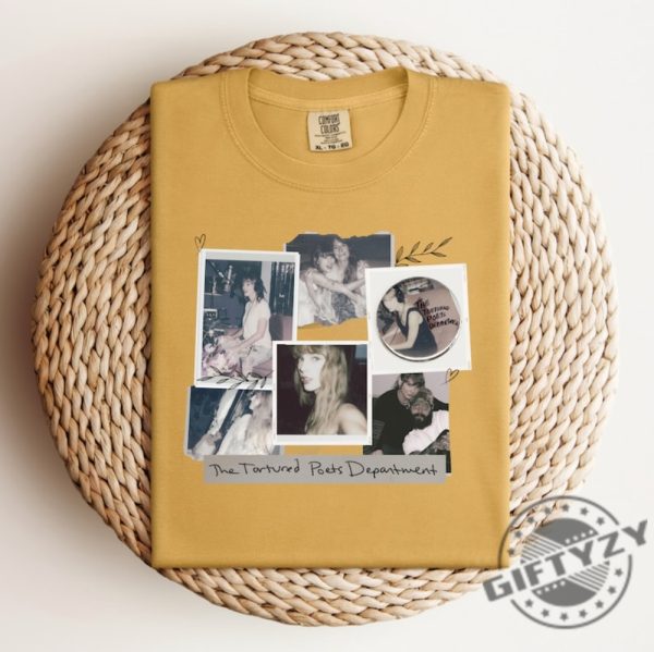 Vintage Tortured Poets Department Collage Shirt Swiftie Tee Swiftie Gift Post Malone Taylor Swift Shirt Florence And The Machine Ttpd Merch giftyzy 6