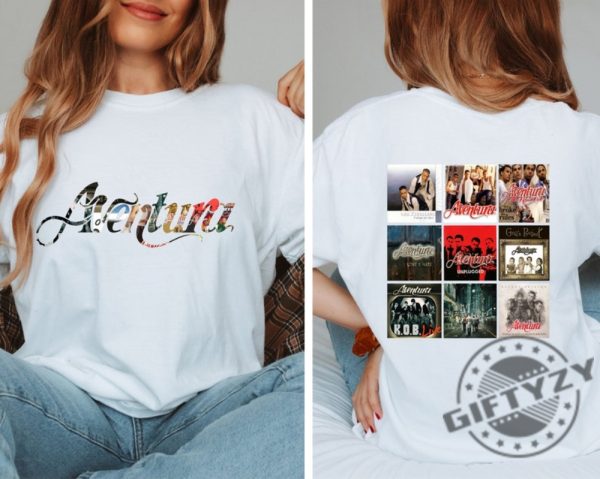 Twosided Aventura Tour Shirt Aventura Bachata Graphic Shirt Aventura Concert Group Shirt Romeo Santos Shirt giftyzy 1