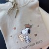 Snoopy The Tortured Poets Swiftie Ttpd Embroidery Merch Unique revetee 1
