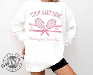 Custom Tennis Personalized Tennis Team Bachelorette Shirt giftyzy 3