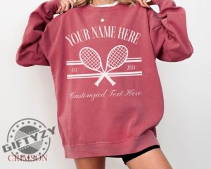 Custom Tennis Personalized Tennis Team Bachelorette Shirt giftyzy 7