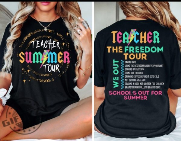 Last Day Of School Shirt For Teacher Summer Shirt giftyzy 1