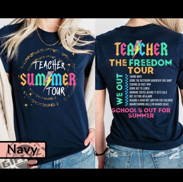 Last Day Of School Shirt For Teacher Summer Shirt giftyzy 2