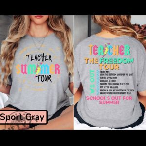 Last Day Of School Shirt For Teacher Summer Shirt giftyzy 4