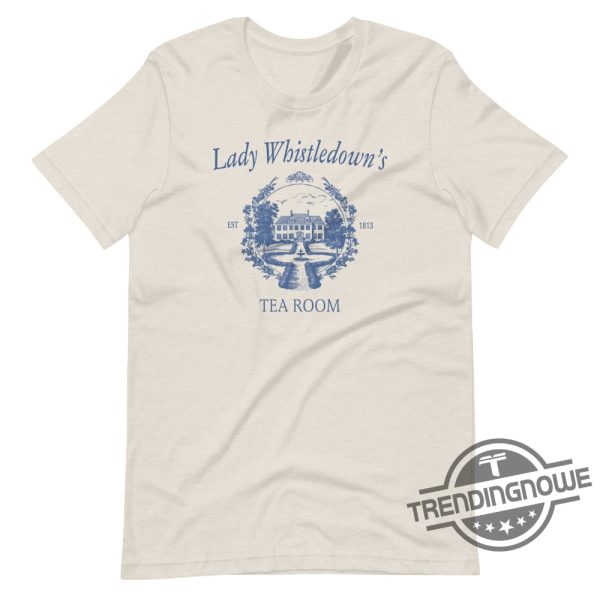 Lady Whistledown Shirt Bridgerton Season 3 Shirt Tea Room Lady Whistledowns Literary Fan Tee Bridgerton T Shirt trendingnowe 1