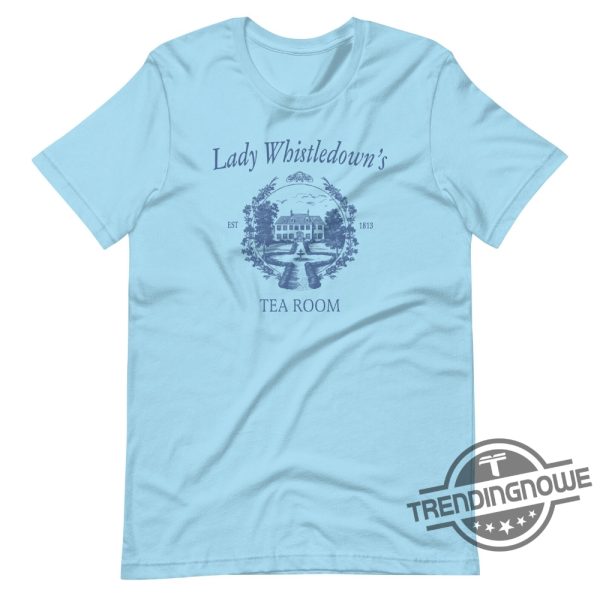 Lady Whistledown Shirt Bridgerton Season 3 Shirt Tea Room Lady Whistledowns Literary Fan Tee Bridgerton T Shirt trendingnowe 3
