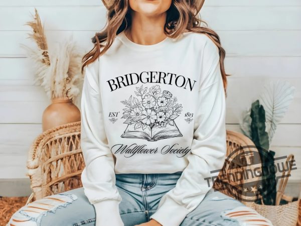 Bridgerton Wallflower Society Shirt Penelope And Colin Bridgerton Bridgerton Season 3 Shirt Bridgerton T Shirt trendingnowe 1