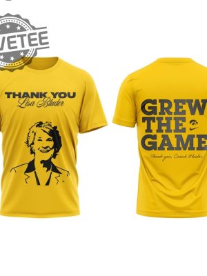 Thank You Lisa Bluder Grew The Game T Shirt Unique Thank You Lisa Bluder Grew The Game Shirt revetee 2