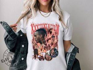 Xxxtentacion Shirt Hiphop Rap Graphic Shirt giftyzy 2