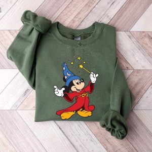 Vintages Mickey Mouse Wizard The Walt Disney Studios Wizard Mickey Mouse Disney Shirt Sorcerer Mickey Fantasia T Shirt revetee 2