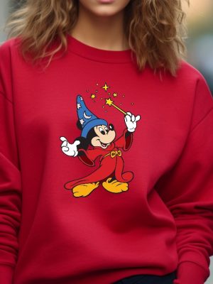 Vintages Mickey Mouse Wizard The Walt Disney Studios Wizard Mickey Mouse Disney Shirt Sorcerer Mickey Fantasia T Shirt revetee 3