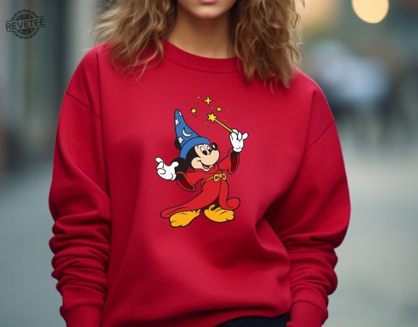 Vintages Mickey Mouse Wizard The Walt Disney Studios Wizard Mickey Mouse Disney Shirt Sorcerer Mickey Fantasia T Shirt revetee 3